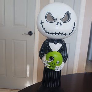 Nightmare Before Christmas Halloween Jack 14” Changing Color Fiber Optic Eyes